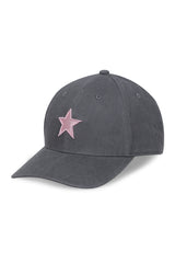 Dark Gray_Pink Star