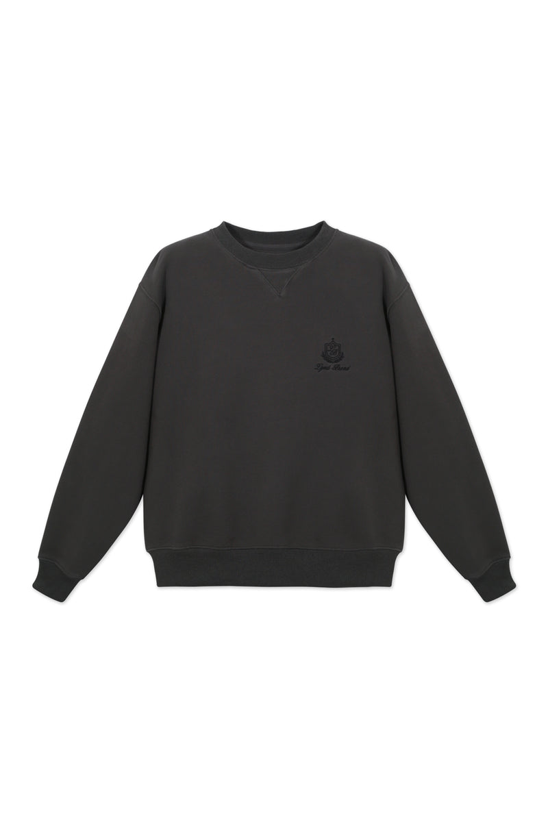 Sweatshirt_ Charcoal Crewneck Minimal