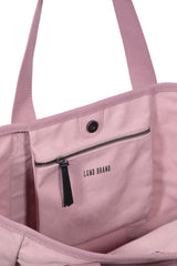 New Canvas Strap Tote Bag_Pink
