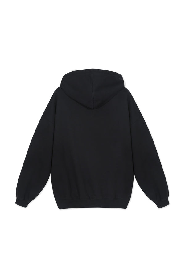 Sweatshirt_ Black & Black Hoodie LGND Sport Club