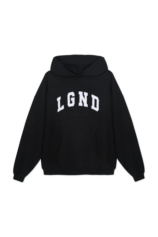 Sweatshirt_ Black & White Hoodie LGND Sport Club