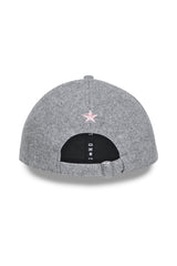 Gray Tweed_Pink Star