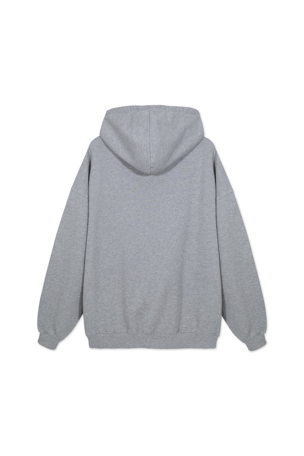 Sweatshirt_ Gray & Black Hoodie LGND Sport Club