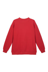 Sweatshirt_ Red Crewneck LB Insignia