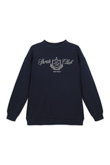 Sweatshirt_ Navy Crewneck Sport Club