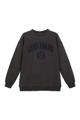 Sweatshirt_ Charcoal Crewneck LB Insignia