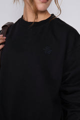 Sweatshirt_Black Crewneck LB