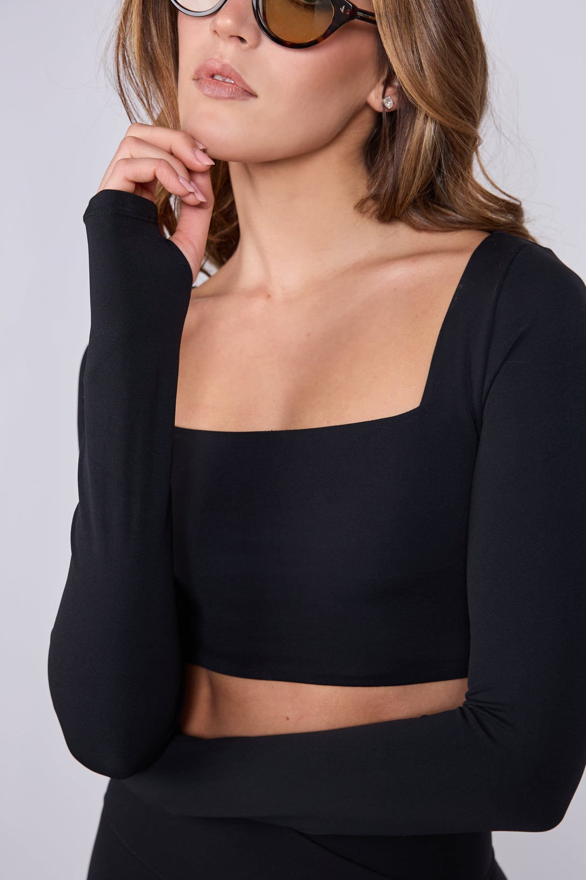 Long Sleeve_Bra Black