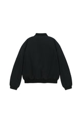 Bomber_Jacket Black/Burgundy