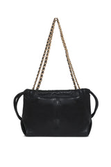 Gold Chain_Black Scrunchie Medium