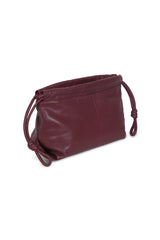 Gold Chain_Burgundy Scrunchie Medium