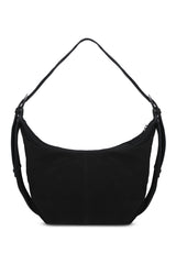 Hobo XL_Black Suede Bag