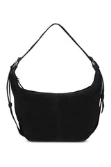 Hobo XL_Black Suede Bag