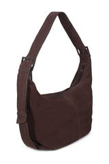 Hobo XL_Coffee Suede Bag