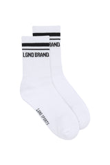 Lgnd Socks_Crew Short White