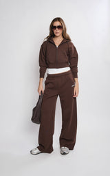 Straight Leg Relaxed_Coffee Sweatpant