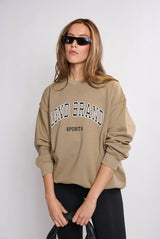 Sweatshirt_Taupe Crewneck LGND BRAND Sport