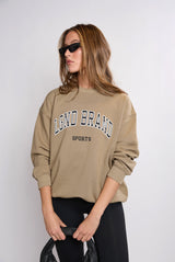 Sweatshirt_Taupe Crewneck LGND BRAND Sport
