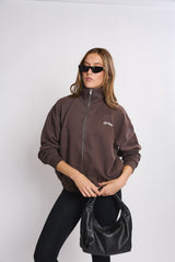 Sweatshirt_Coffee_Mock Neck LGND BRAND