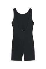 Open Back Romper_Black