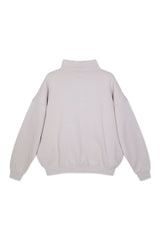 Sweatshirt_Sand_Mock Neck LGND Brand