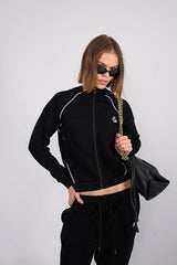 Gold Chain_Black Scrunchie Medium