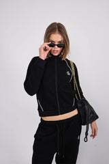 Gold Chain_Black Scrunchie Medium