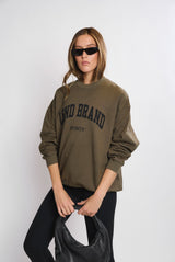 Sweatshirt_Green Crewneck LGND BRAND Sport