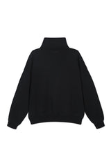 Sweatshirt_Black Half Zipper Mock Neck LGND BRAND