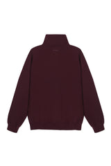 Sweatshirt_Burgundy Mock Neck Black LGND BRAND