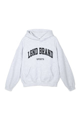 Sweatshirt_Light Gray Hoodie Black LGND Brand Sport