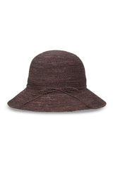 New Brown Raffia_Bucket Hat