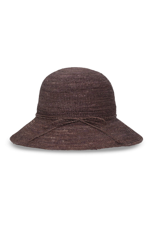 Brown Raffia_Bucket Hat