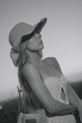 Raffia_Square Cowboy Hat