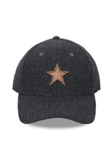 Dark Gray Wool_Gold Star