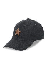 Dark Gray Wool_Gold Star