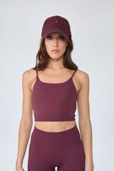 Tank_Bra Burgundy