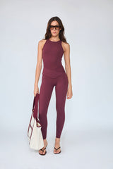 Collar_Top Burgundy