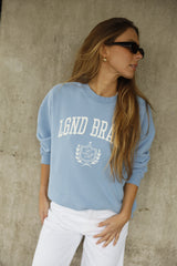 Sweatshirt_ Light Blue Crewneck LB Insignia