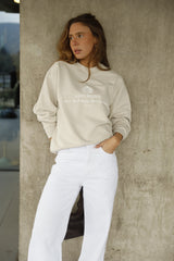 Sweatshirt_Sand Crewneck SS Edition