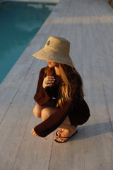 Raffia_Bucket Hat LB