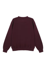 Sweatshirt_Burgundy Crewneck LB