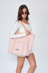 New Canvas Strap Tote Bag_Pink