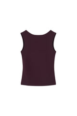 Open Back_Top Burgundy