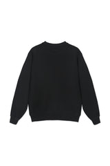 Sweatshirt_ Black Crewneck White LGND Sport Club