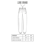 Cuffed_Ribbon Sweatpant Red
