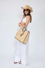Raffia_Square Cowboy Hat
