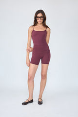 Strap Top_Burgundy