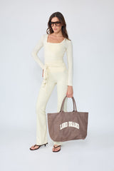 Strap Top_Light Yellow