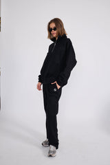 Straight Leg_Black Sweatpant